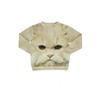Loose Cat White Sweat