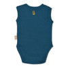 Babyushka Organic Sleeveless Onesie Blue