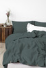 Lichen Pre-Washed Belgian Linen Bed Duvet set