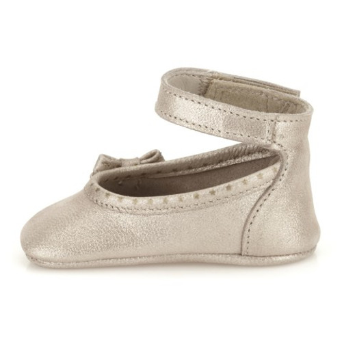 Clarks Baby Harper Gold Sparkle Shoes