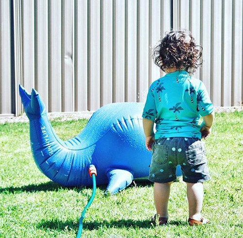 Inflatable Moby Dick Sprinkler