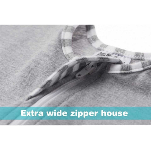 Love To Swaddle UP 50/50 Grey Stripe