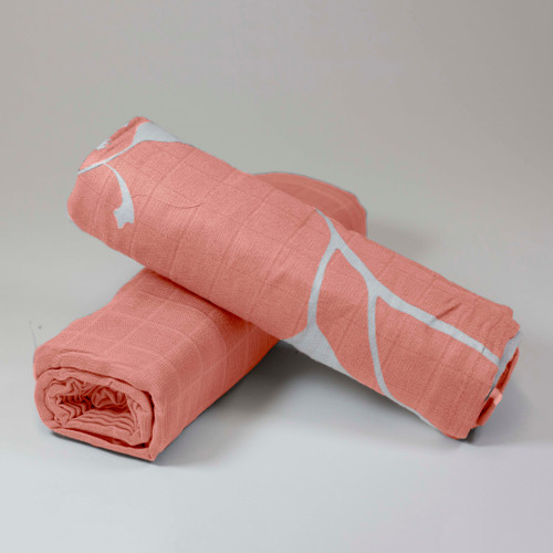 Eucalyptus Blossom Baby Muslin wrap 2 Pack