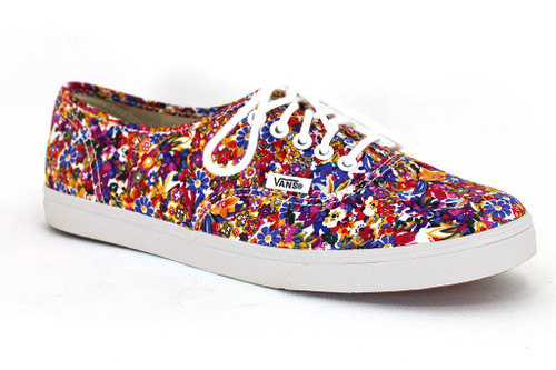 Vans Kids Girls Ditsy Floral Purple Authentic Shoes