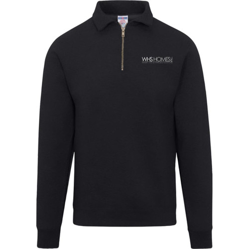 WHS Homes, Inc. Men's Fleece Quarter Zip Pullover