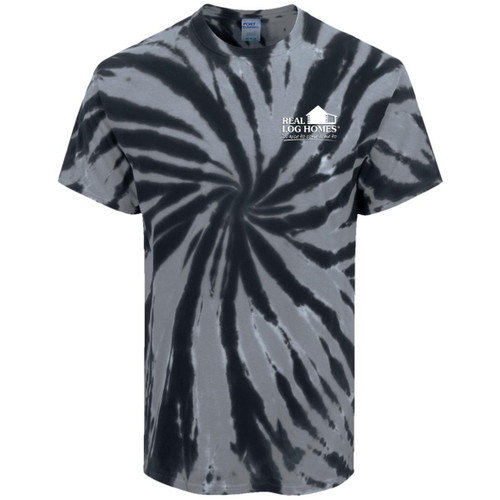 Real Log Homes Tie-Dye Tee