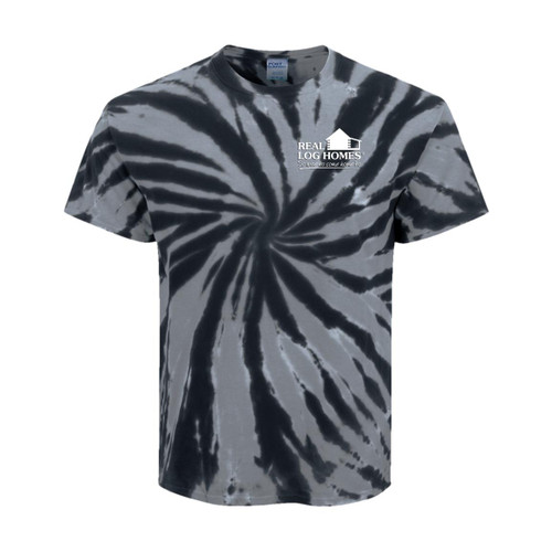 Real Log Homes Youth Tie-Dye T-Shirt