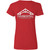 Timberpeg Ladies' 5.3 oz. V-Neck T-Shirt