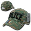 943 - Police Cap Digital Camo Woodland