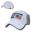 A05 - Freedom Isn't Free Cap Relaxed Trucker White