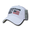 A05 - Freedom Isn't Free Cap Relaxed Trucker White