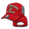 VET - Veteran Cap - U.S. Marines - Red