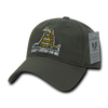 A03 - Relaxed Graphic Cap - Gadsden Flag - Olive