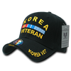 RD - Military Cap - Korea Veteran - Black