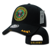 S001 - Military Cap - U.S. Army - Black