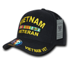 S001 - Military Cap - Vietnam Veteran - Black