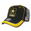 S012 - Piped Military Cap - U.S. Army