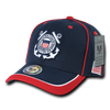 S012 - Piped Military Cap - U.S. Coast Guard