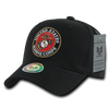 S76 - Military Hat - U.S. Marines Seal - Black