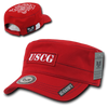 S88 - Coast Guard Cap USCG Vintage Military Style Reversible Logo Red