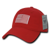 A03 - Patriotic Cap Tonal US Flag Red Relaxed