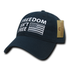 A03 - Patriotic Cap - Freedom Isn't Free - Relaxed - Blue