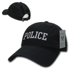 S78 - Police Cap - Relaxed Cotton - Black
