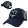 S79 - EMS First Responder Cap - Relaxed Trucker Mesh - Blue