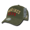 S80 - Vintage U.S. Marines 1775 Cap - Relaxed Cotton - Olive Drab