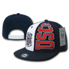 S004 - Military Hat - U.S. Coast Guard Cap - Stack Up - Dark Blue