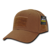 T75 - Tactical Operator Cap - Multi-Patch Coyote