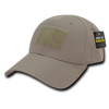 T78 - Tactical Cap - Low Crown Structured Cotton - Khaki