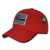 T76 - Firefighter Cap Thin Red Line USA Flag - Structured Cotton - Red