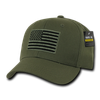 T76 - Tactical Operator Cap - American Flag Subdued - Olive Drab