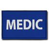 T90 - Tactical Patch - Medic - Rubber (3"x2") - Blue