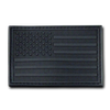 T90 - Tactical Patch - USA Flag - Rubber (3"x2") - Black