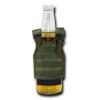 T99 - Tactical Mini Vest  Bottle Koozie - USA Flag - Olive Drab