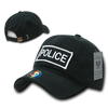 R91 - Police Patch Cap - Black