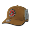 S77 - U.S. Marine Corps Cap - Back to Basics - Trucker Mesh - Coyote