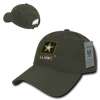 S74 - Army Cap - Relaxed Ripstop Cotton - Olive