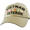 5718 - Vietnam Veteran Cap - Cotton - Khaki