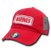 R21 - U.S. Marines Cap - Vintage Patch - Washed Cotton - Red