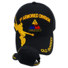 1st Armored Division Shadow Cap - Old Ironsides - Black