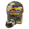 Korea Vietnam Veteran Shadow Cap - Woodland Camouflage