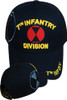 7th Infantry Division Shadow Cap - Black