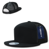 7-Panel Trucker Cap - Black