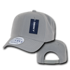 Acrylic Curved Bill Baseball Cap - Light Grey