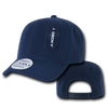 Acrylic Curved Bill Baseball Cap - Navy Blue