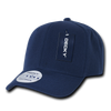 Acrylic Curved Bill Baseball Cap - Navy Blue