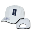 Acrylic Curved Bill Baseball Cap - White